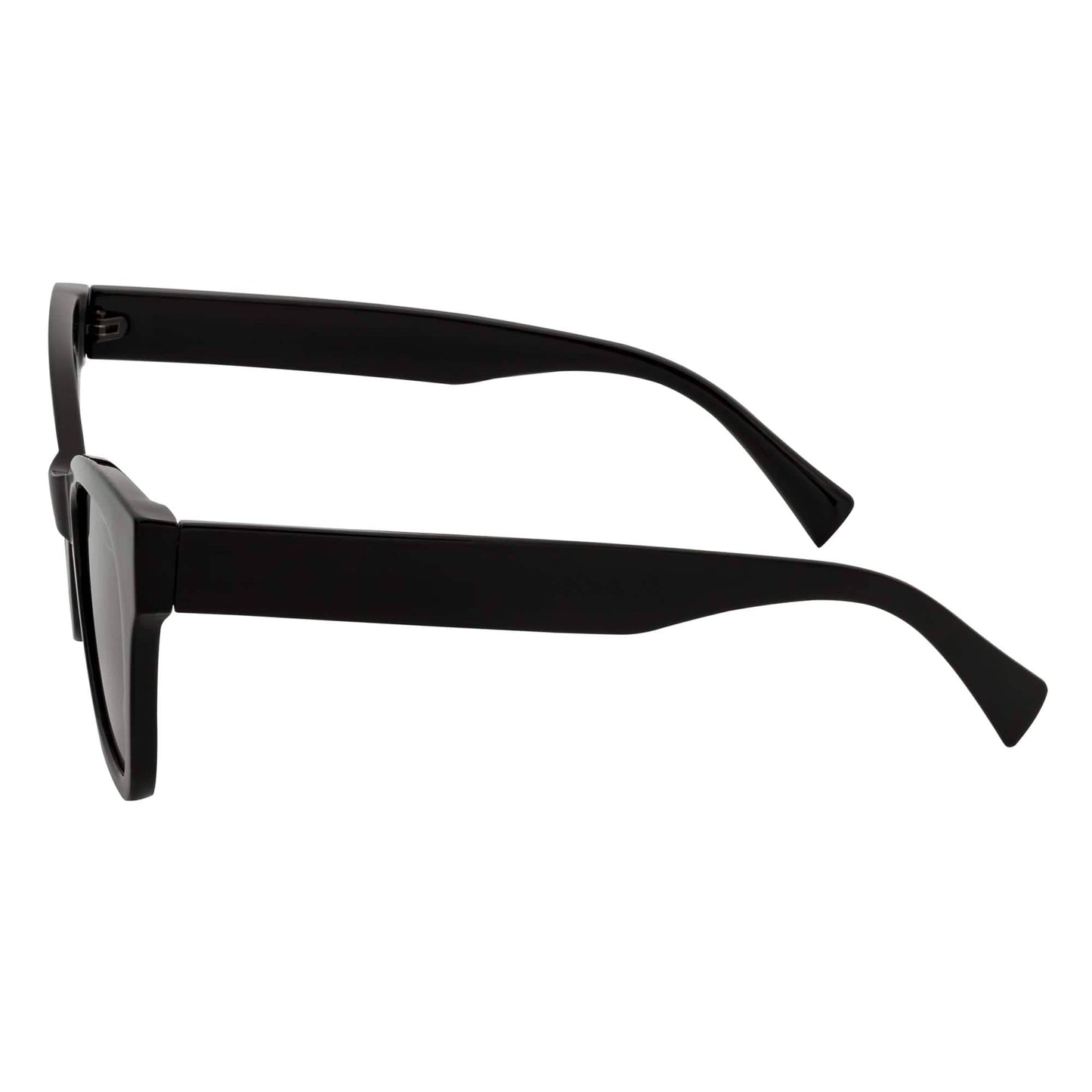 Morspecs Oversize Cat Eye Sunglasses - Audrey Blk/Smoke
