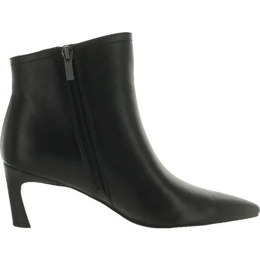 27Edit Maya Leather Booties - Black 8