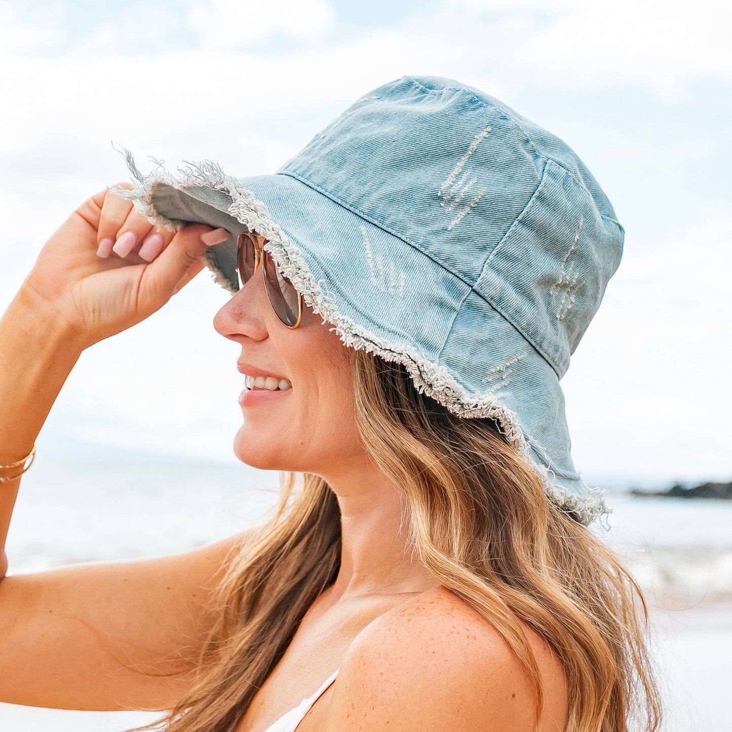 AC Denim Bucket Hat