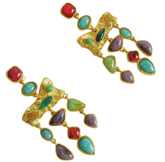 Sienna Drop Earring- 18K Gold