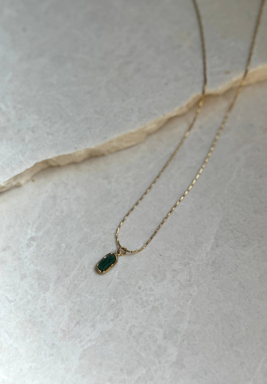 SG Hazel Pendant Necklace - 14K Gold Plated