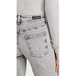 AG Alexxis High Rise Straight Leg Jeans - 25 Years Blackthorne 26