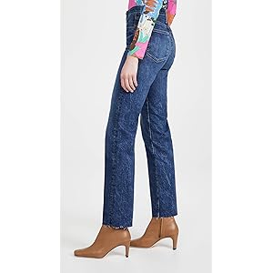 AG Alexxis High-Rise Vintage Straight Jeans - Starfire 27/31