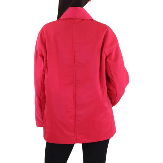 A.L.C. Collar Windbreaker Jacket - Dark Hot Pink