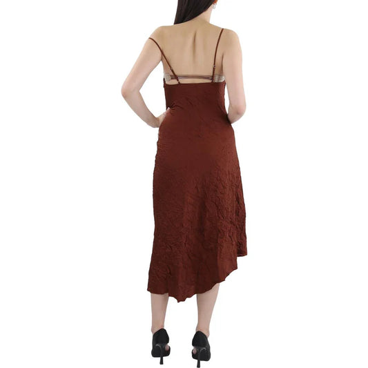 A.L.C. Zipper Slip Dress - Brown