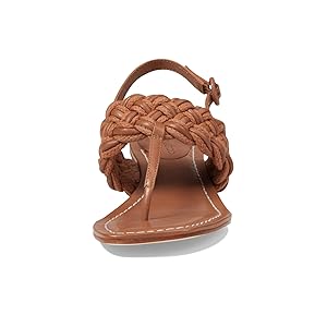 Bernardo Johanna Thong Sandle - Luggage Antique Calf 9