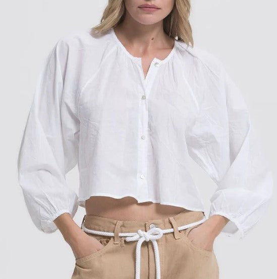 Cali Dolly Shirt - Pure White