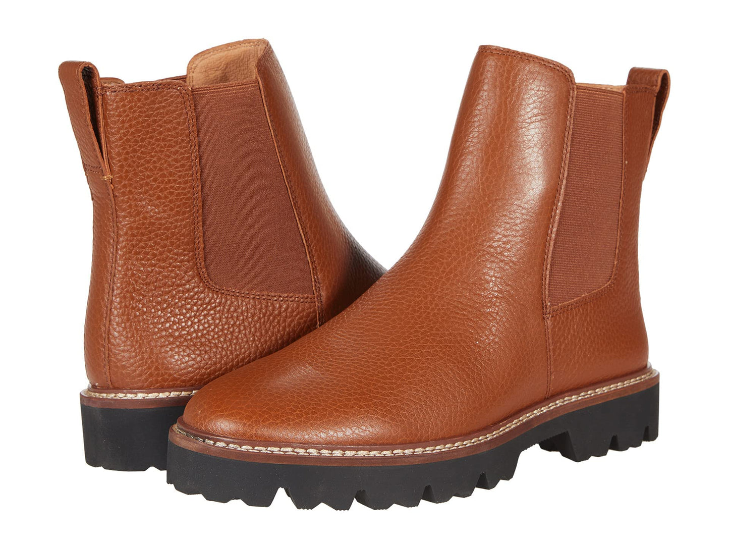 Madewell The Citywalk Lugsole Chelsea Boot - English Saddle