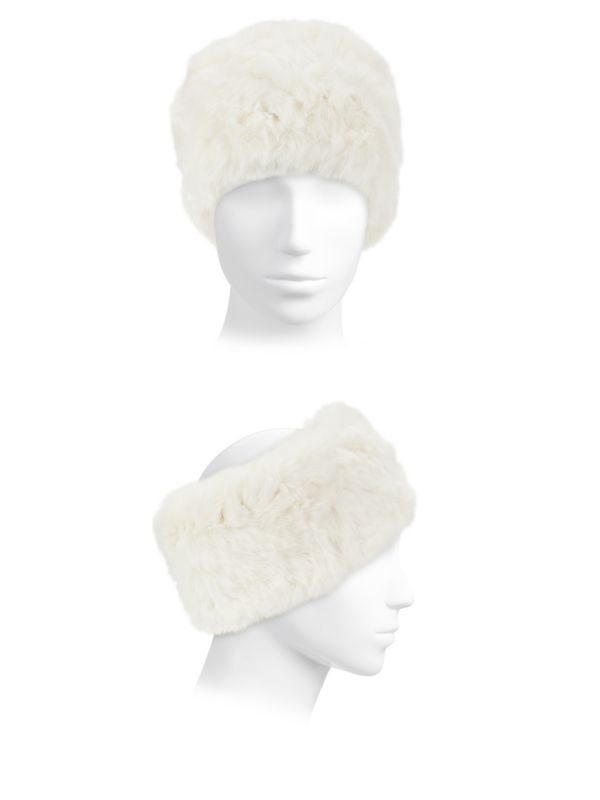 Adrienne Landau Faux Fur Headband
