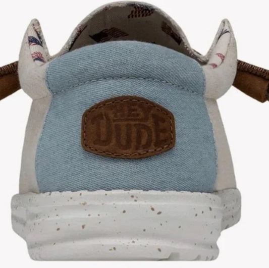 Hey Dude Wally Lace Up Loafer - Americana Eagle