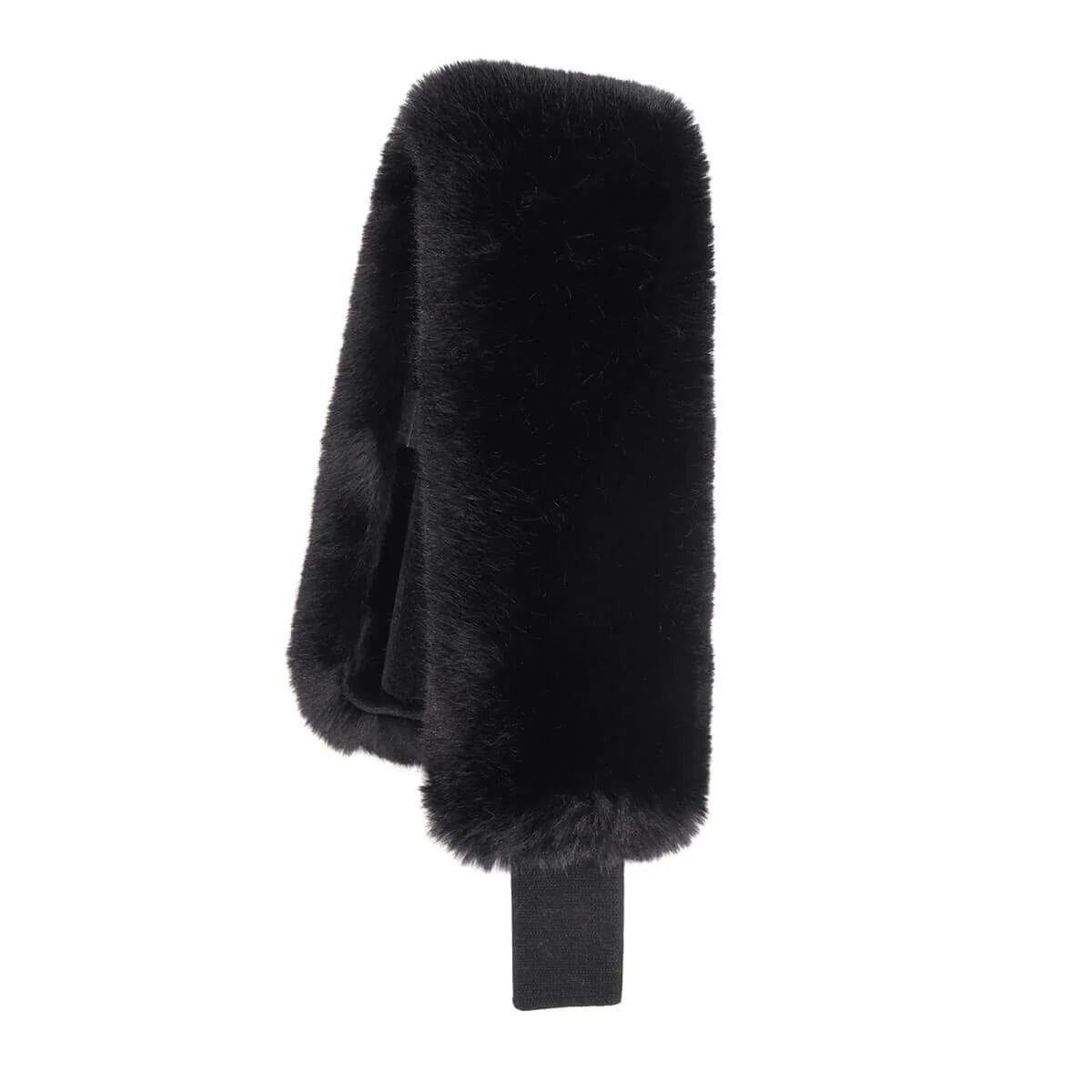 Surell Faux Mink Headband - Black