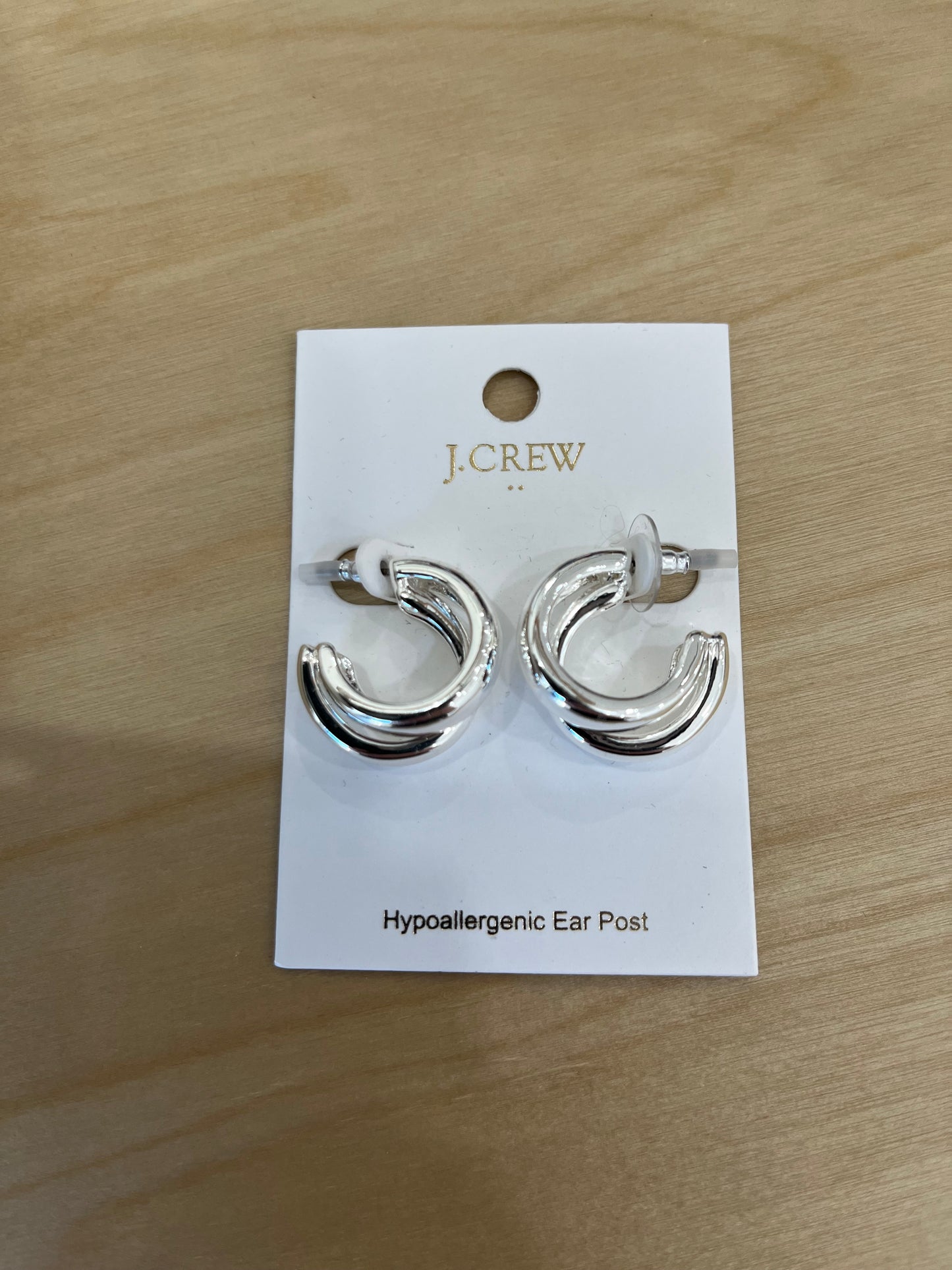J.Crew Double Hoop Earring