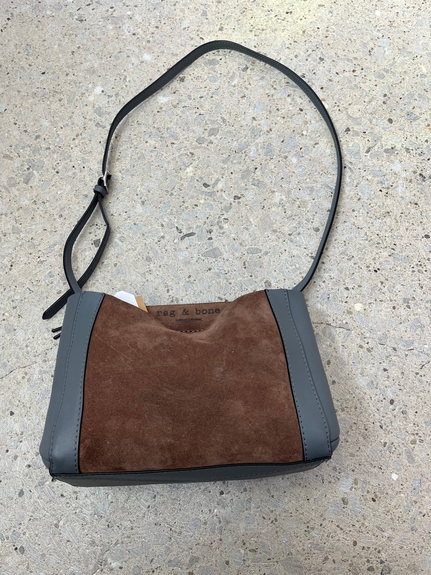 Rag & Bone Leather + Suede Crossbody Bag
