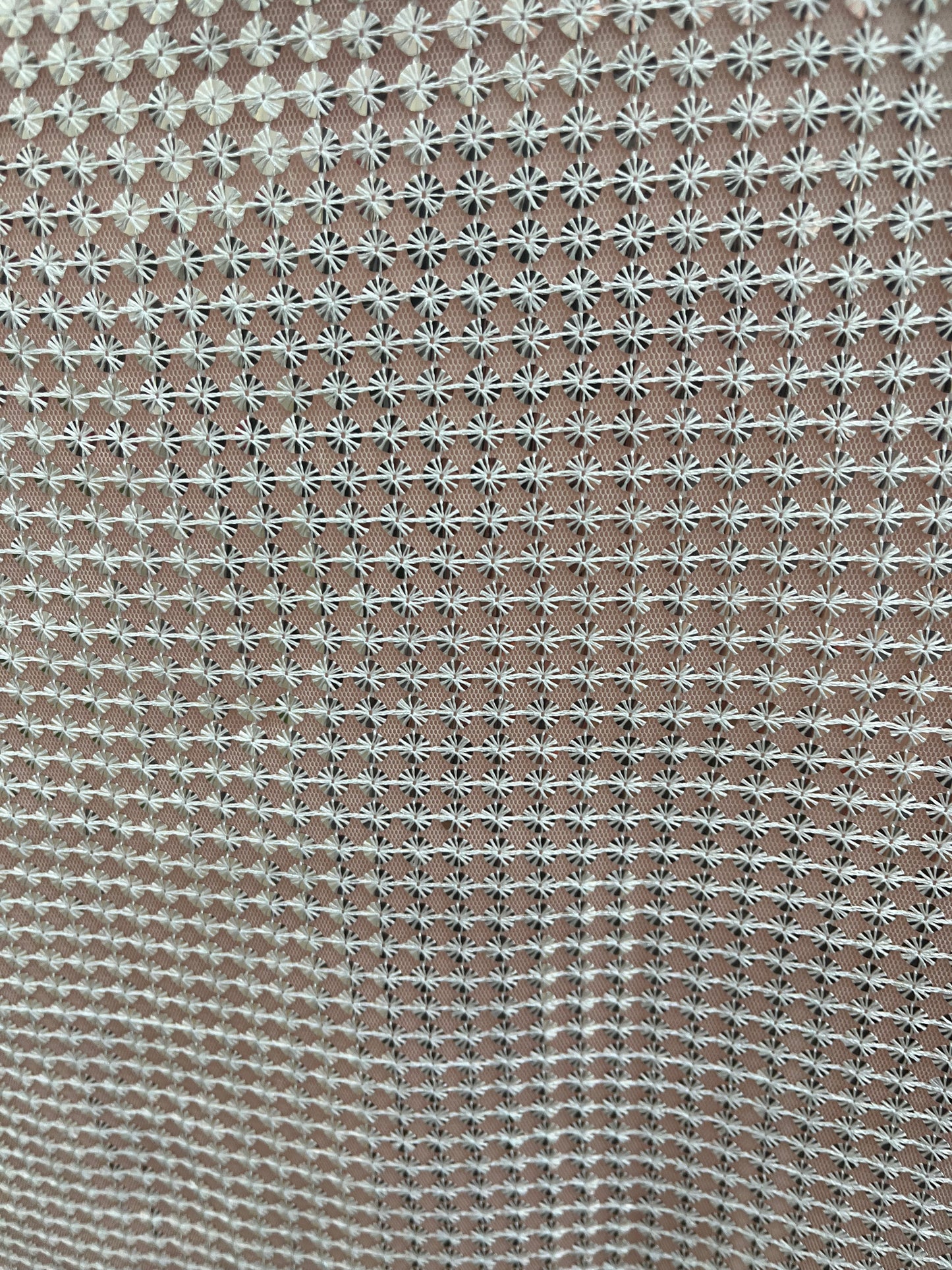 Laundry by Shelli Segal Sequin Shift Dress - Light Pink/Silver