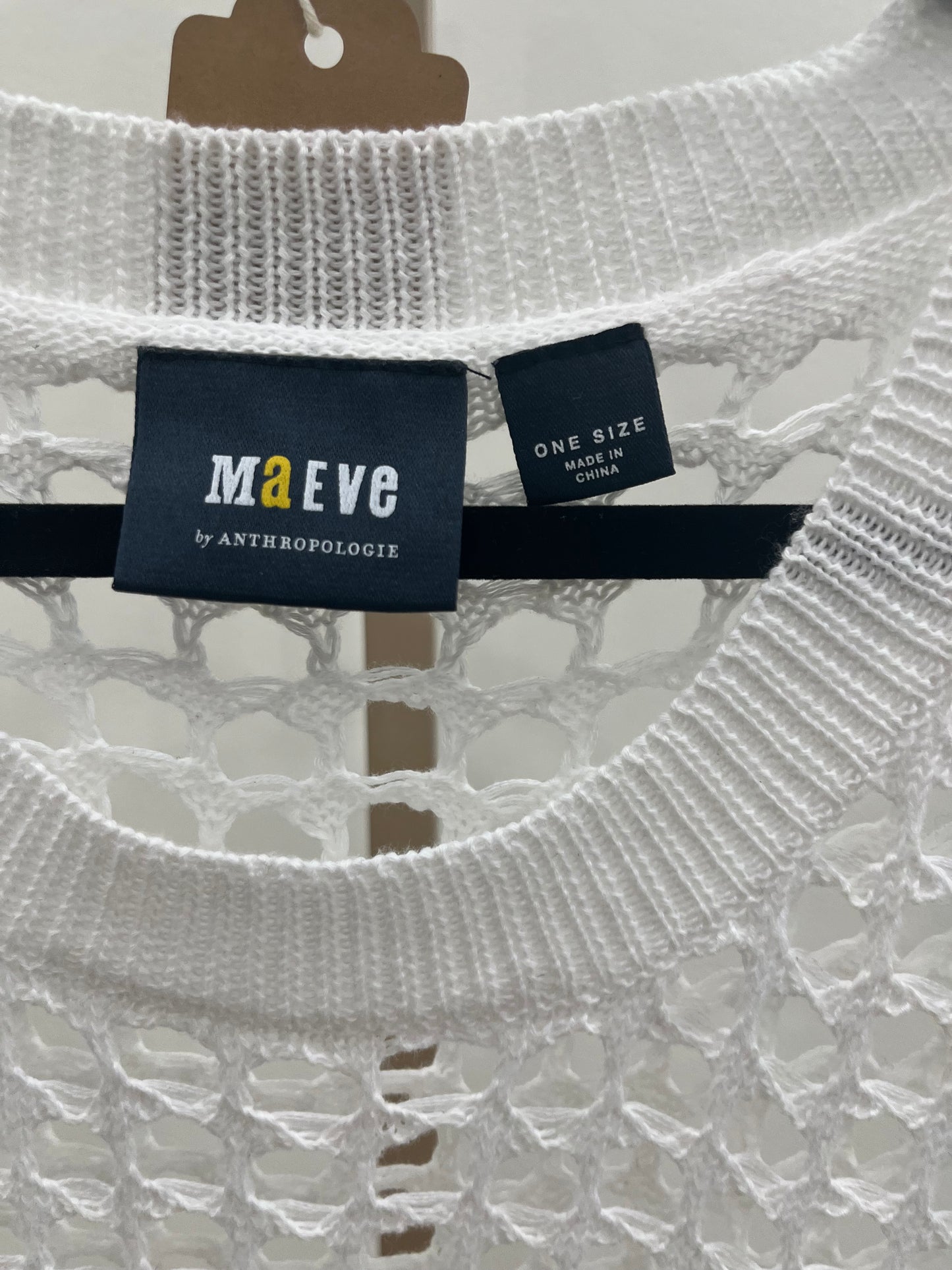 Maeve Woven Long Cover Up - White