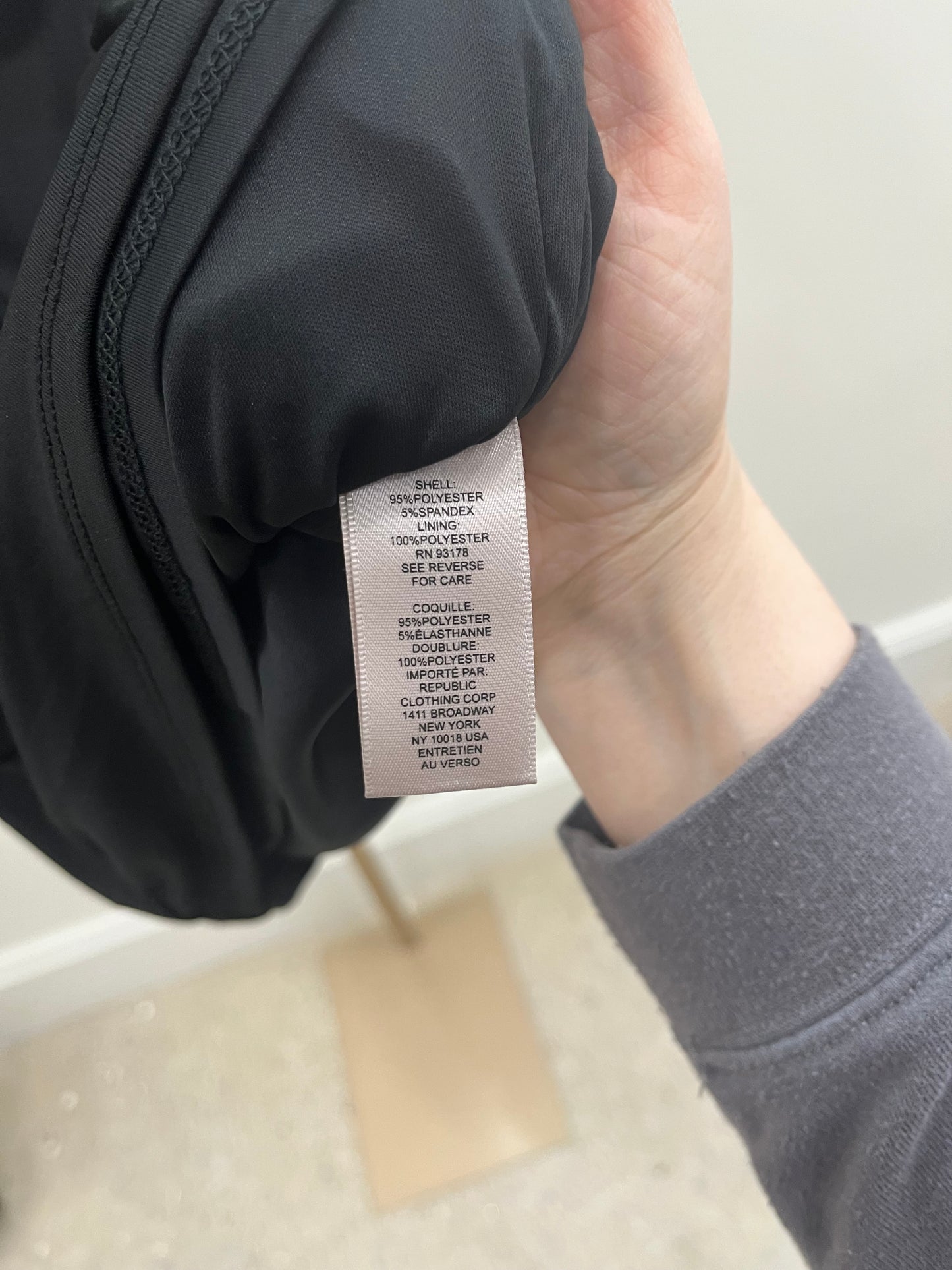 Catherine Malandrino Ruched Tank - Black