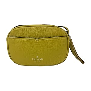 Kate Spade Leather Kourtney Camera Crossbody Bag - Chartreuse