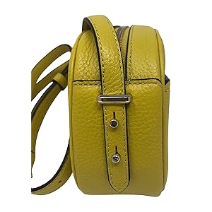 Kate Spade Leather Kourtney Camera Crossbody Bag - Chartreuse