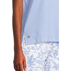 Lilly Pulitzer Calabash Tank - Heathered Jacaranda Blue