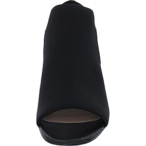 Donald Pliner Lizzy Open Toe Wedge Bootie - Black 10