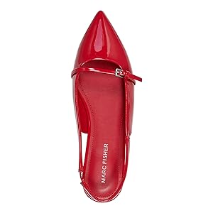Marc Fisher Elelyn Ballet Flat - Red 7