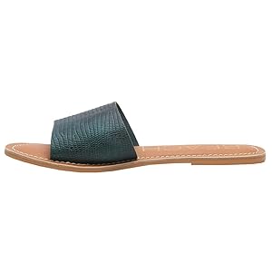 Matisse Cabana Sandal - Emerald Lizard Leather