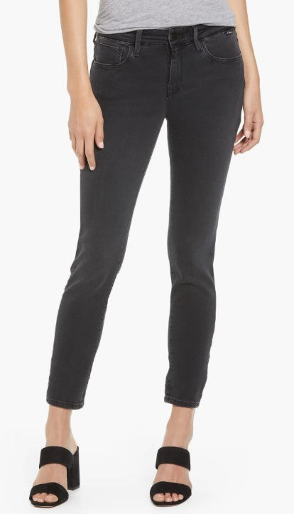 Mavi Alexa Mid Rise Skinny Denim - Blk 27