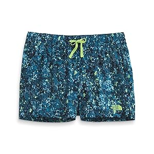 The North Face Printed Class V Shorts - Beta Blue Lichen Print