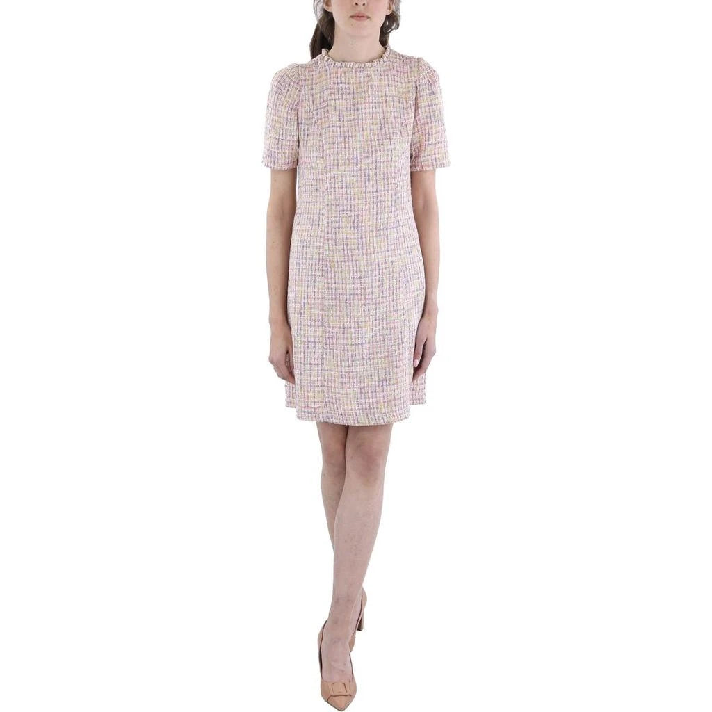 Nanette Lapore Metallic Tweed Mini Dress