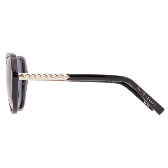 Prive' Revaux The Montana Sunglasses - Caviar Blk