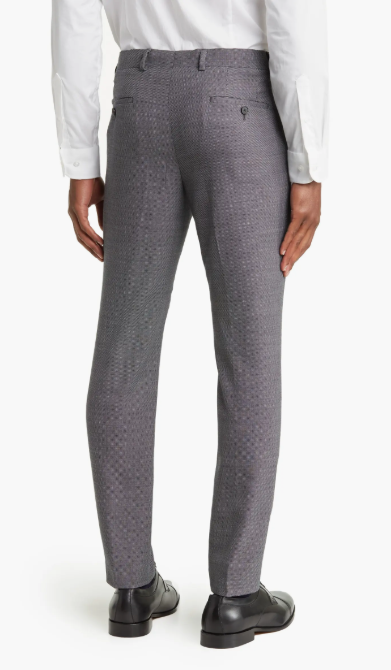 Original Penguin Osmans Slim Fit Pant - Charcoal