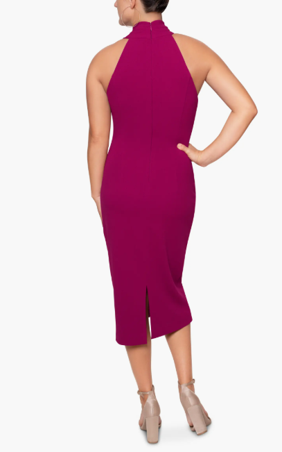 Rachel Roy Harland Midi Dress - Berry