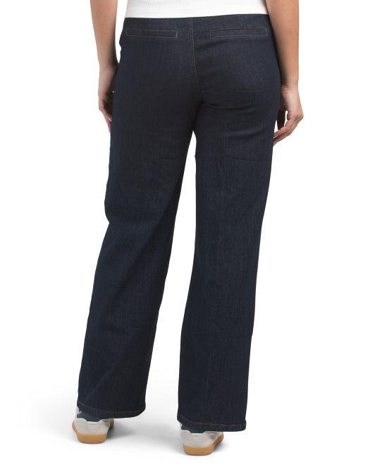 Rachel Zoe Career High Rise Wide Leg Jeans