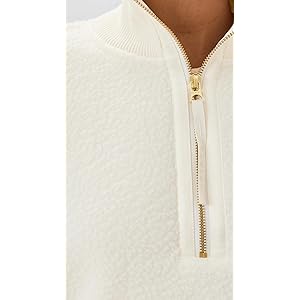 Varley Roselle 1/2 Zip Fleece Sweater - Sphinx LG