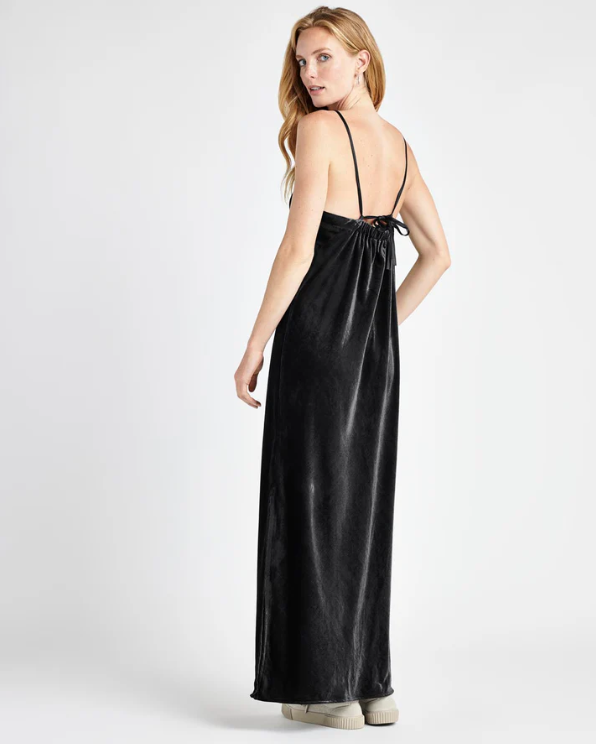 Splendid Velvet Breeze Dress - Gray
