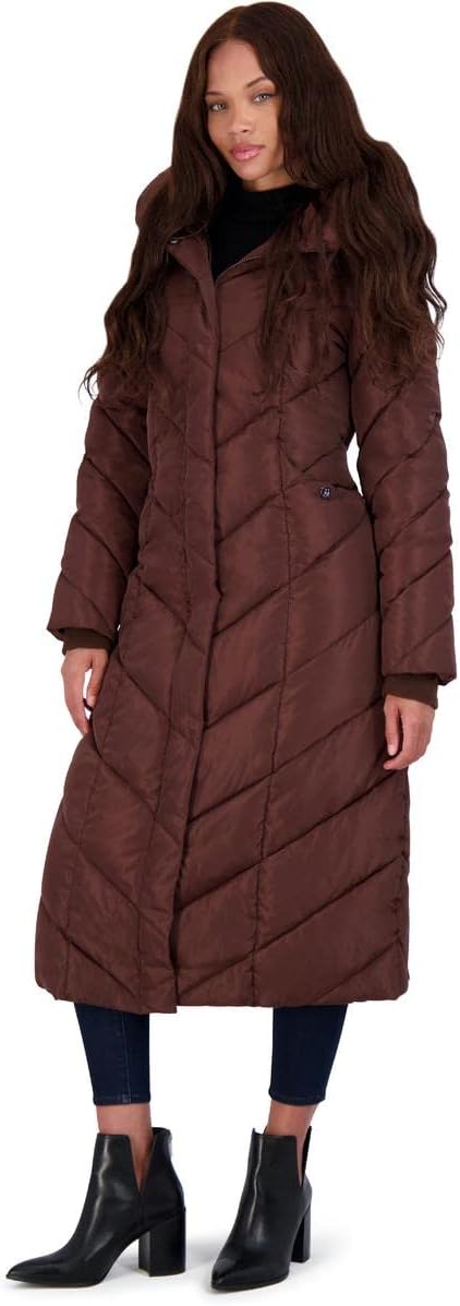 Steve Madden Long Maxi Puffer Coat