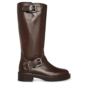 Steve Madden Erma Knee High Flat Boot - Brn 10
