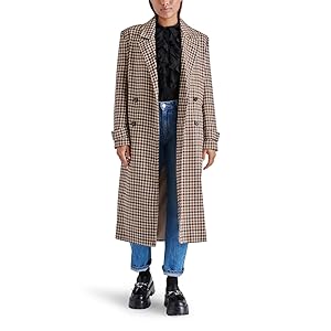 Steve Madden Prince Coat - Plaid