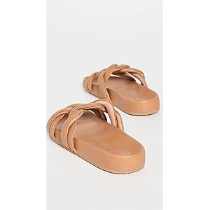 Madewell The Walker Slide Sandal - Desert Camel 9.5