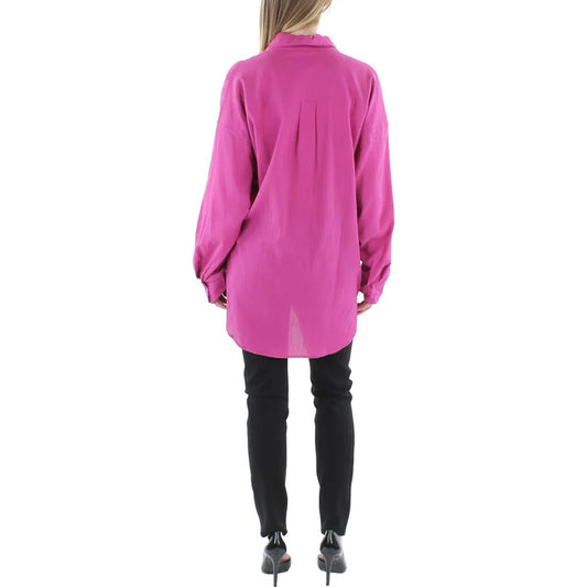 Z Supply Button Front Blouse