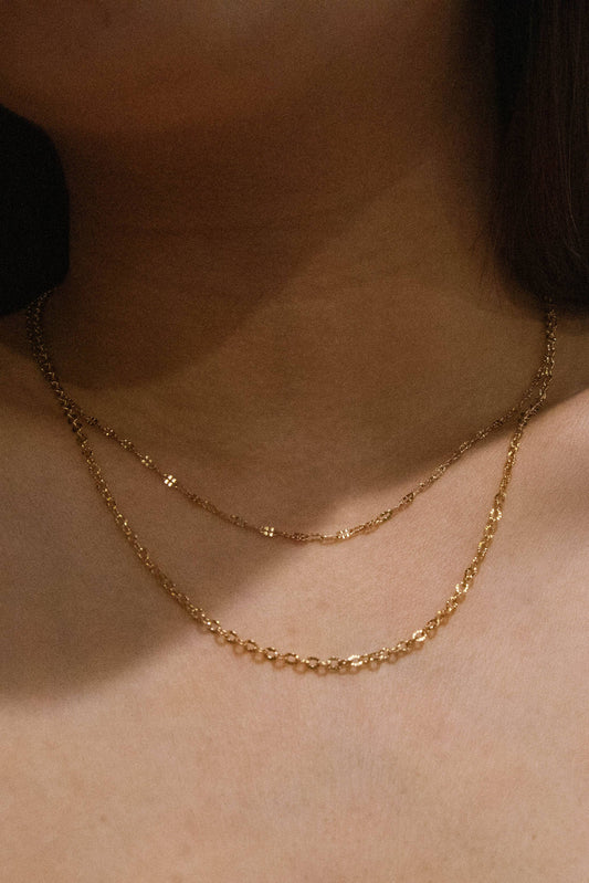 Lovoda Othello Layered Necklace - 14K Gold Plated