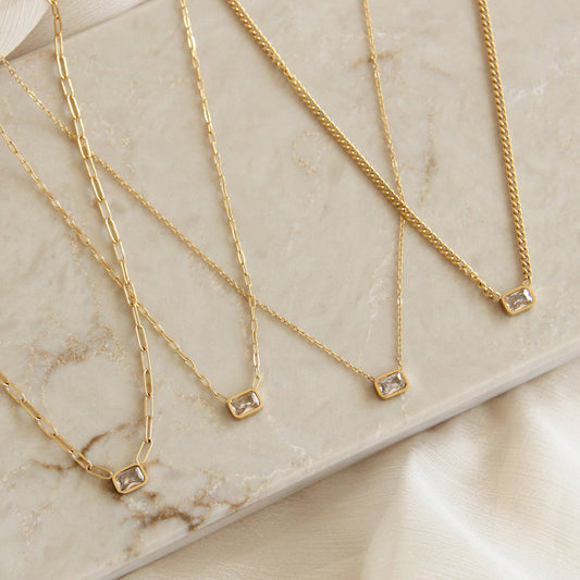 MAIVE CZ Chain Necklace