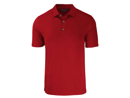 Cutter & Buck Forge Eco Stretch Recycled Mens Polo: Black / XL / MCK01236