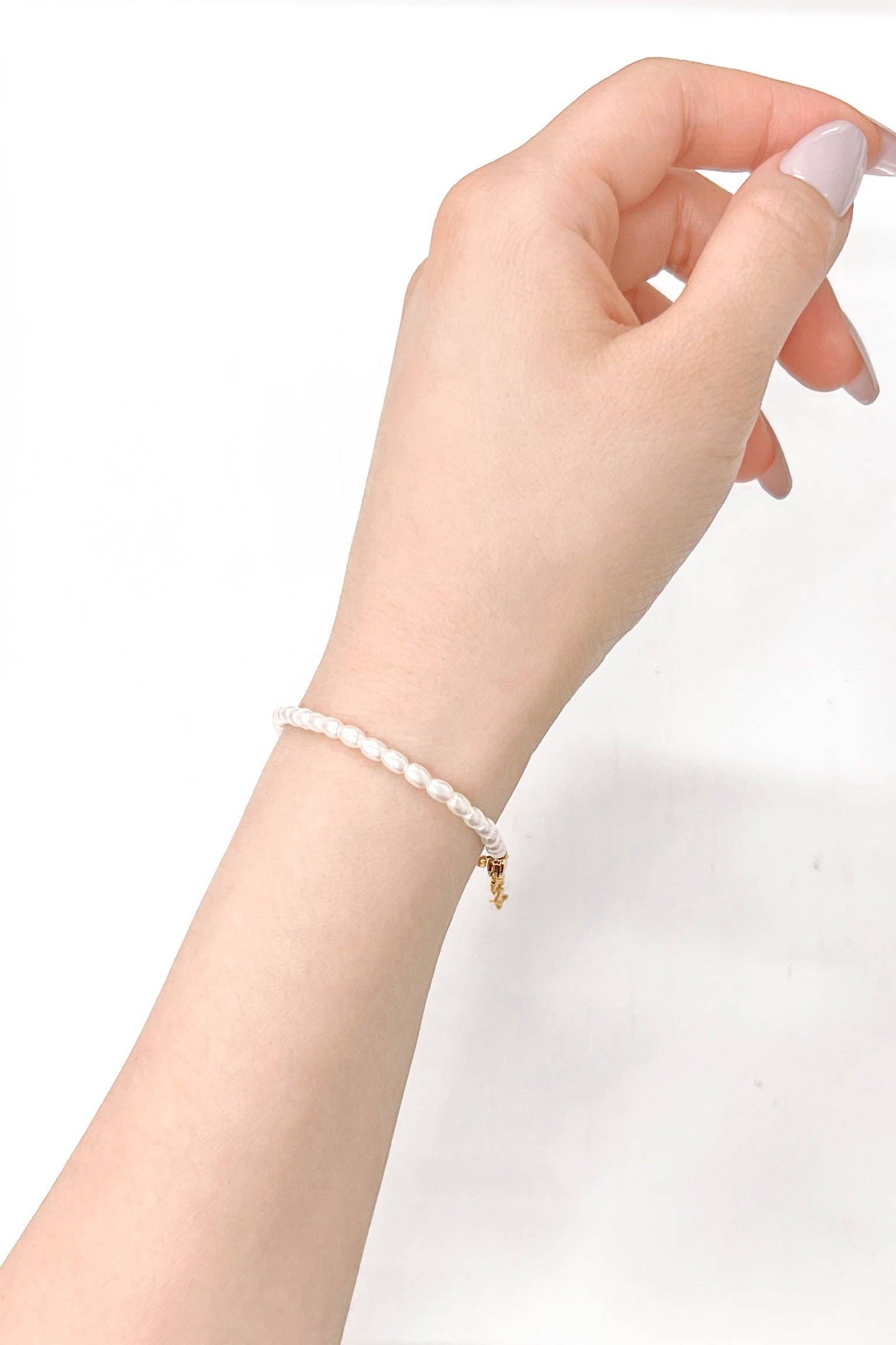 Lovoda Pearl Strand Bracelet - 14K Gold Plated