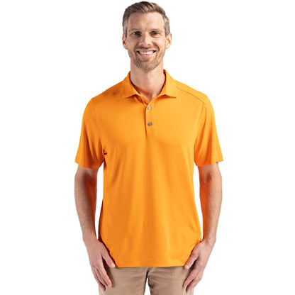 Cutter & Buck Forge Eco Stretch Recycled Mens Polo: Black / XL / MCK01236