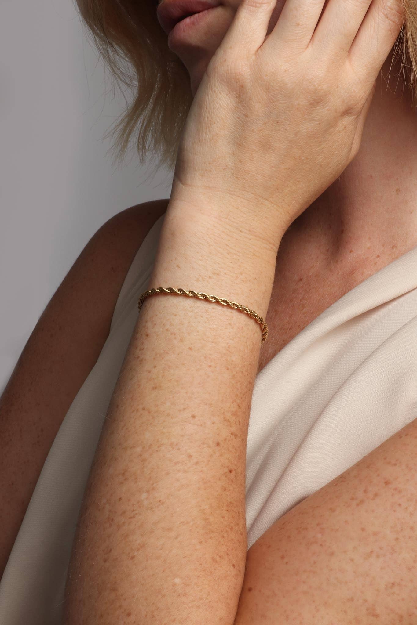 Marrin Costello Helix Bracelet 3mm - Gold