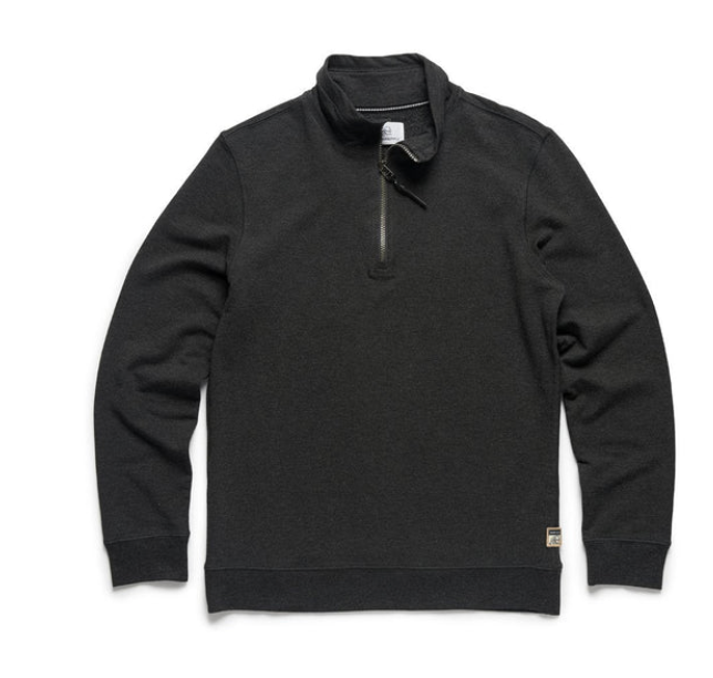 Bobby 1/4 zip brushback fleece: Navy / Xlarge / Co1300110
