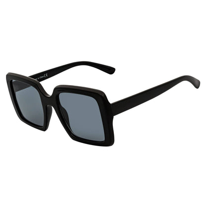Morspecs Retro Modern Square Sunglases - Quad Blk/Smoke