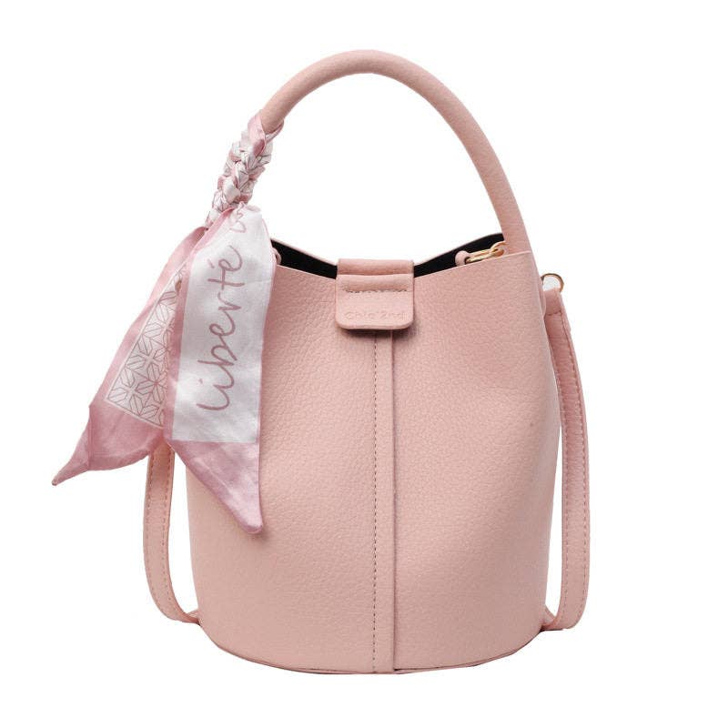 Soft Leather Bucket Bag Women's Shoulder Crossbody Tote