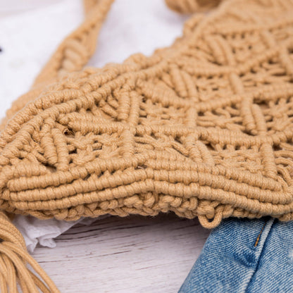 AC Macramé Sling Bag